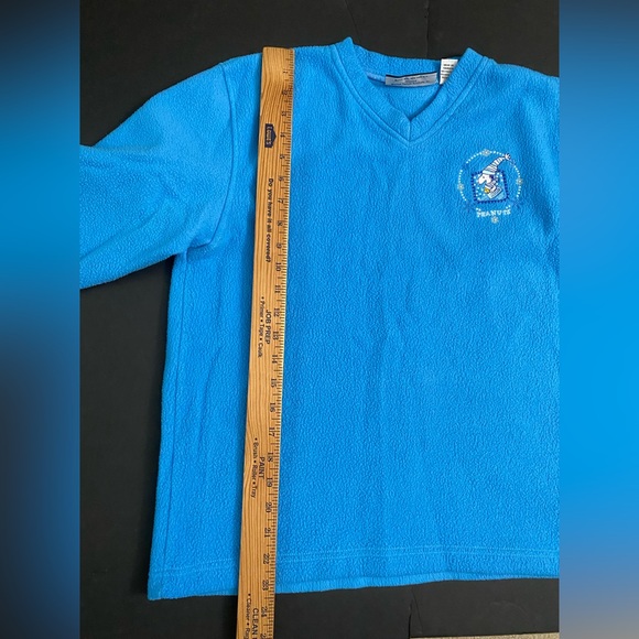 Vintage Snoopy Sweatshirt Medium( 10/12) Peanuts Collection Fleece Blue - Picture 4 of 11